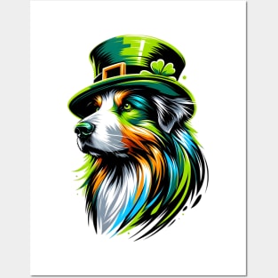 Drentsche Patrijshond Celebrates Saint Patrick's Day Posters and Art